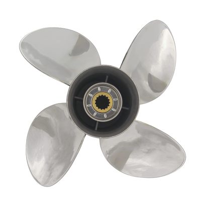 Propeller 13 7/8x21 for Honda Outboard 3 Blades Stainless Steel Prop 15 Tooth RH 13.9x21