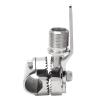 Marine Antenna Mount, High Strength 316 Stainless Steel Antenna Mount Adjustable Base Mounts Ratchet Fit for 7 to 8 to 1in Rails view 1