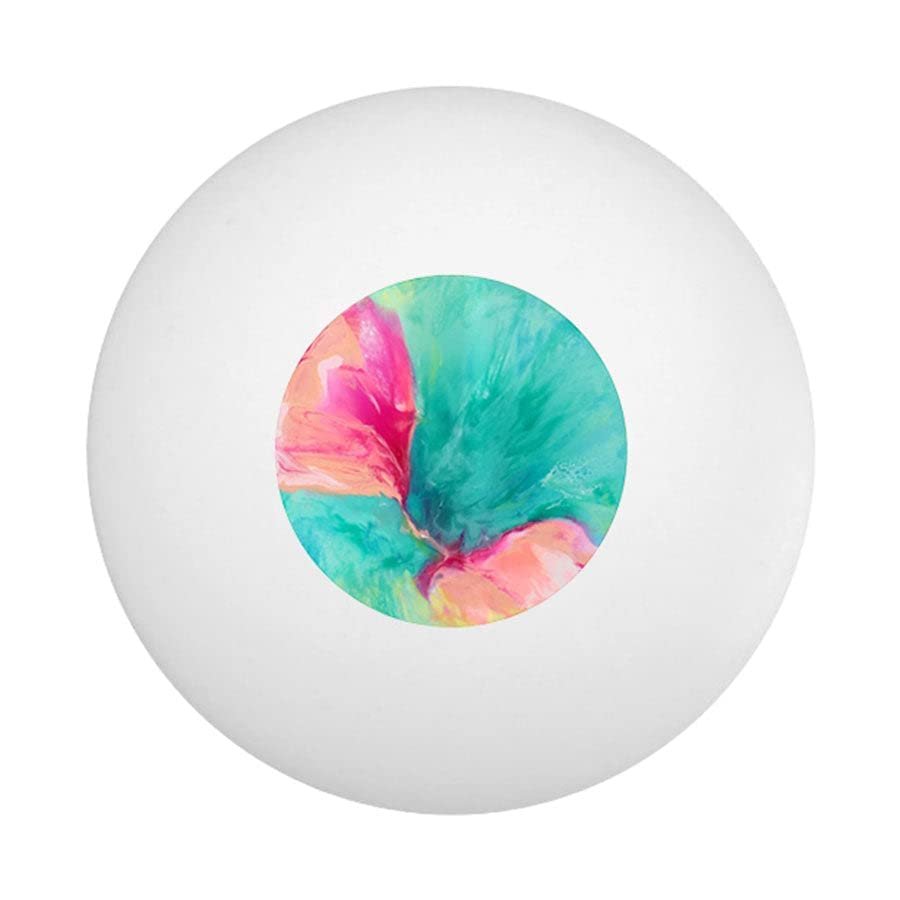 Stained Glass Ping Pong Ball - Pack of 10