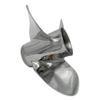 Propeller 10 1/4x12 for Yamaha Outboard 3 Blades Stainless Steel Prop 10 Tooth RH OEM NO: 10.25x12 view 3