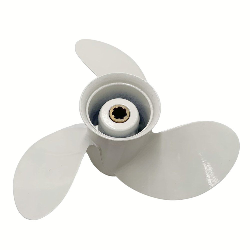 SLEIPNIR Propeller 8 1/2x7 1/2 for Yamaha Outboard 3 Blades Aluminum Prop 7 Tooth RH 8.5x7.5