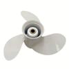 SLEIPNIR Propeller 8 1/2x7 1/2 for Yamaha Outboard 3 Blades Aluminum Prop 7 Tooth RH 8.5x7.5 view 1