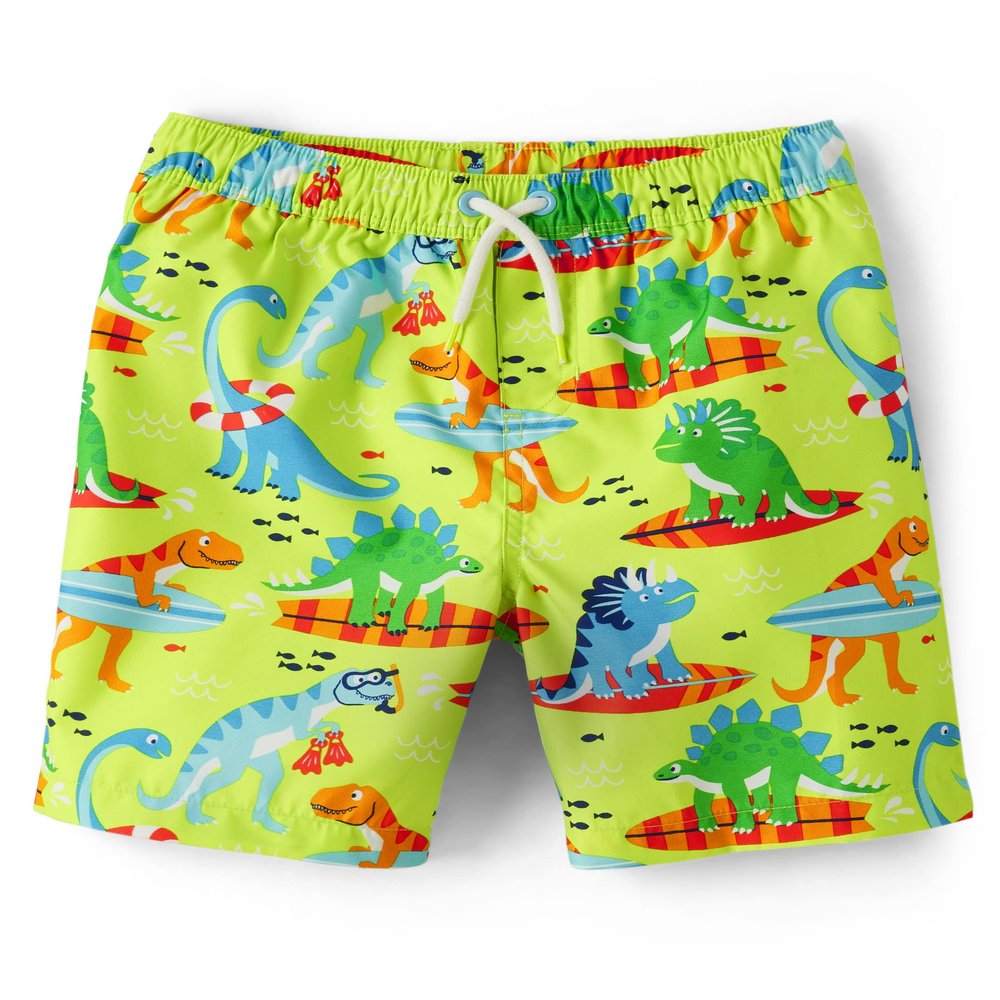 Gymboree,and Toddler Swim Trunks,Lime Dino,12