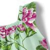 Gymboree,and Toddler Short Sleeve Coverup,Green Floral,5T view 2