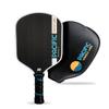 PACIFIC PADDLE LABS Pipeline LTE 16 Pickleball Paddle, Raw Carbon Fiber, 16MM, USAPA Approved Pickleball Racket, GrindIT Grit Texture, Max Spin, Comfort Grip, Polypropylene Core, Includes Paddle Cover view 1