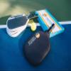 PACIFIC PADDLE LABS Pipeline LTE 16 Pickleball Paddle, Raw Carbon Fiber, 16MM, USAPA Approved Pickleball Racket, GrindIT Grit Texture, Max Spin, Comfort Grip, Polypropylene Core, Includes Paddle Cover view 3
