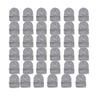 36 Pack Women's Men's Custom Knit Caps Embroideried Outdoor Winter Hat Grey