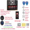 5 Gang Rocker Toggle Switch Panel Aluminum Waterproof Led Car Truck Marine Boat RV Camper Digital Voltmeter Display Dual USB Volt Socket 12V 24V view 2