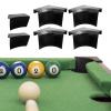 Pool Table Pocket Liners, 6Pcs Pool Table Hole Liners Replacement, Billiard Pocket Liners with 4 Punched Corners Liner 2 Side for Pool Table view 4