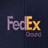 ALLNTRENDS Flat Bill FedEx Ground Hat Embroidered Snapback Adjustable Cap (Purple Orange) view 4
