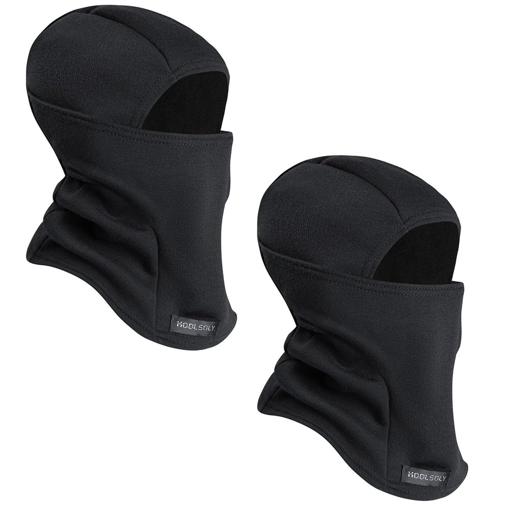KOOLSOLY Kids Balaclava Face Mask, Winter Hat Face Warmer for Cold Weather Ski Mask for Boys Girls