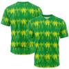 Custom Baseball Jersey Full Print Design Personalized Baseball Shirts Sports Uniform for Men Women Kids (Green-White) view 2