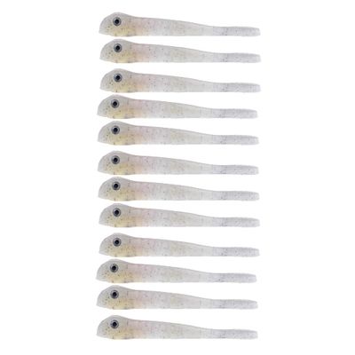 BAITFUEL The Drifter Infused with Supercharged X55 Formula Gel: Fish Scent Technology with Powerful Attractants | 2.75-Inch, White, 2-Pack