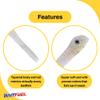 BAITFUEL The Drifter Infused with Supercharged X55 Formula Gel: Fish Scent Technology with Powerful Attractants | 2.75-Inch, White, 2-Pack view 3