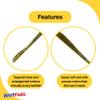 BAITFUEL Lollipop Drop Shot Infused with Supercharged X55 Formula Gel: Fish Scent Technology with Powerful Attractants | 3.5-Inch, Perch, 2-Pack view 3