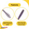 BAITFUEL Stumpy Crush Infused with Supercharged X55 Formula Gel: Fish Scent Technology with Powerful Attractants | 3.5-Inch, Bang, 2-Pack view 3