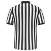 allentian Referee Shirt for Men, Official Black & White Stripe Referee/Umpire Jersey, Pro-Style Zipper Referee Uniform, Basketball, Football, Soccer Ref Shirt (L) view 2