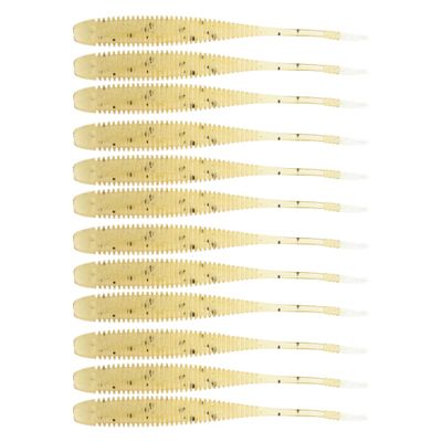BAITFUEL Flat Sided Shad Infused with Supercharged X55 Formula Gel: Fish Scent Technology with Powerful Attractants | 5.5-Inch, Juvenile Goby, 2-Pack