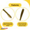 BAITFUEL Junior Crush Infused with Supercharged X55 Formula Gel: Fish Scent Technology with Powerful Attractants | 3-Inch, Dark Smelt, 2-Pack view 3