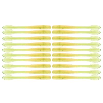 BAITFUEL Junior Crush Infused with Supercharged X55 Formula Gel: Fish Scent Technology with Powerful Attractants | 3-Inch, Naked Perch, 2-Pack
