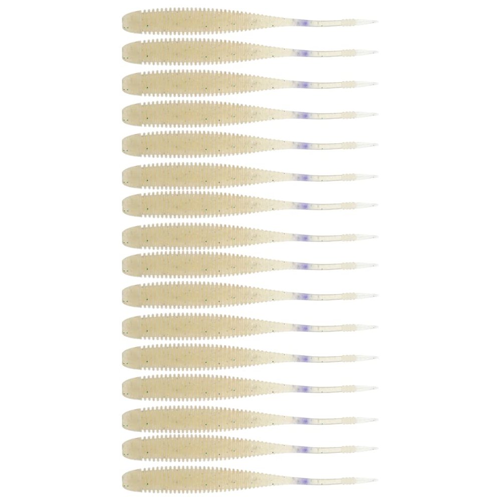 BAITFUEL Flat Sided Shad Infused with Supercharged X55 Formula Gel: Fish Scent Technology with Powerful Attractants | 4.5-Inch, LON Goby, 2-Pack