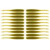 BAITFUEL Flat Sided Shad Infused with Supercharged X55 Formula Gel: Fish Scent Technology with Powerful Attractants | 3.5-Inch, Green Pumpkin Watermelon, 2-Pack view 1