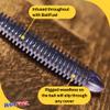 BAITFUEL Flat Sided Shad Infused with Supercharged X55 Formula Gel: Fish Scent Technology with Powerful Attractants | 3.5-Inch, Green Pumpkin Watermelon, 2-Pack view 4
