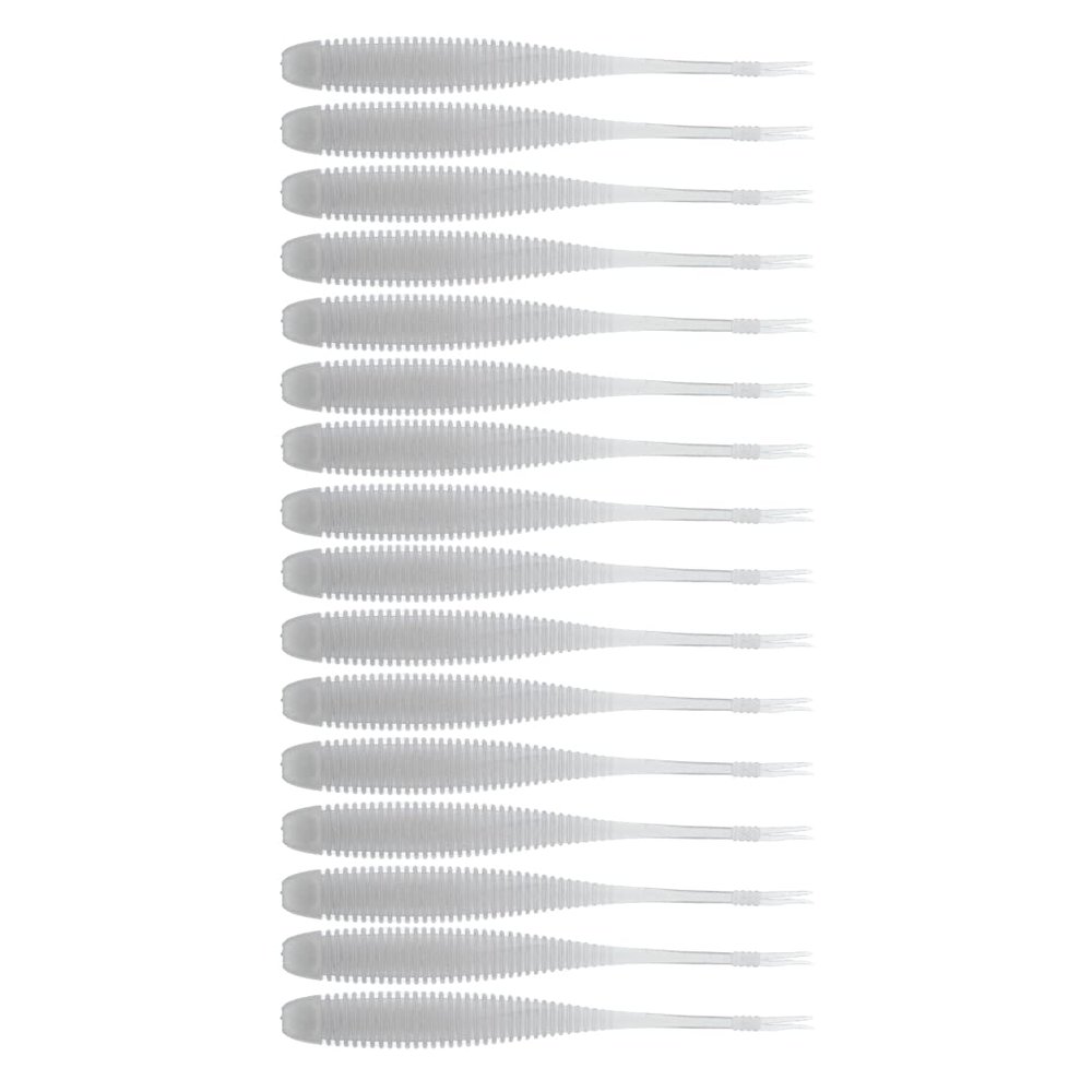 BAITFUEL Flat Sided Shad Infused with Supercharged X55 Formula Gel: Fish Scent Technology with Powerful Attractants | 4.5-Inch, Grey Ghost, 2-Pack