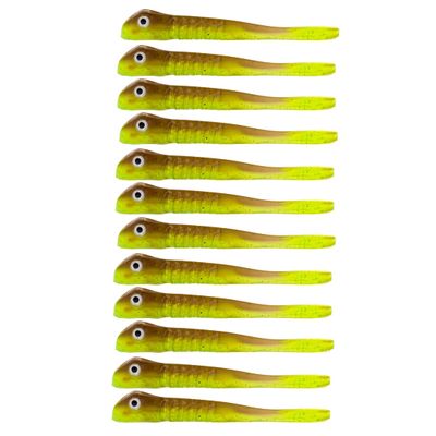 BAITFUEL The Drifter Infused with Supercharged X55 Formula Gel: Fish Scent Technology with Powerful Attractants | 2.75-Inch, Half A Cado, 2-Pack