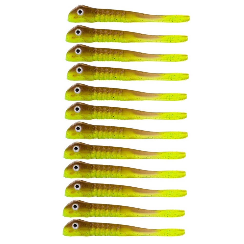 BAITFUEL The Drifter Infused with Supercharged X55 Formula Gel: Fish Scent Technology with Powerful Attractants | 2.75-Inch, Half A Cado, 2-Pack