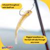 BAITFUEL The Drifter Infused with Supercharged X55 Formula Gel: Fish Scent Technology with Powerful Attractants | 2.75-Inch, Smokin Joe, 2-Pack view 4