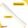 BAITFUEL Lollipop Drop Shot Infused with Supercharged X55 Formula Gel: Fish Scent Technology with Powerful Attractants | 3.5-Inch, White, 2-Pack view 2