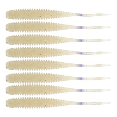 BAITFUEL Flat Sided Shad Infused with Supercharged X55 Formula Gel: Fish Scent Technology with Powerful Attractants | 4.5-Inch, LON Goby (PN: 78576)