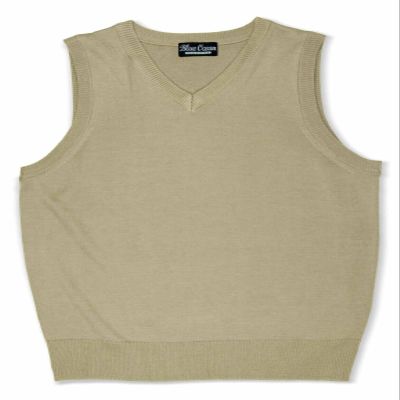 Blue Ocean Boys/Toddlers Solid Color Sweater Vest