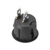 2X SPDT On/Off Red Round Rocker Switch 3-Pin 6A/125V 3A/250V AC Car/Boat/Machine view 4