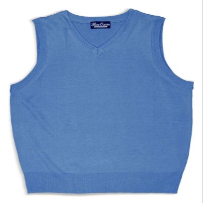 Blue Ocean Boys/Toddlers Solid Color Sweater Vest