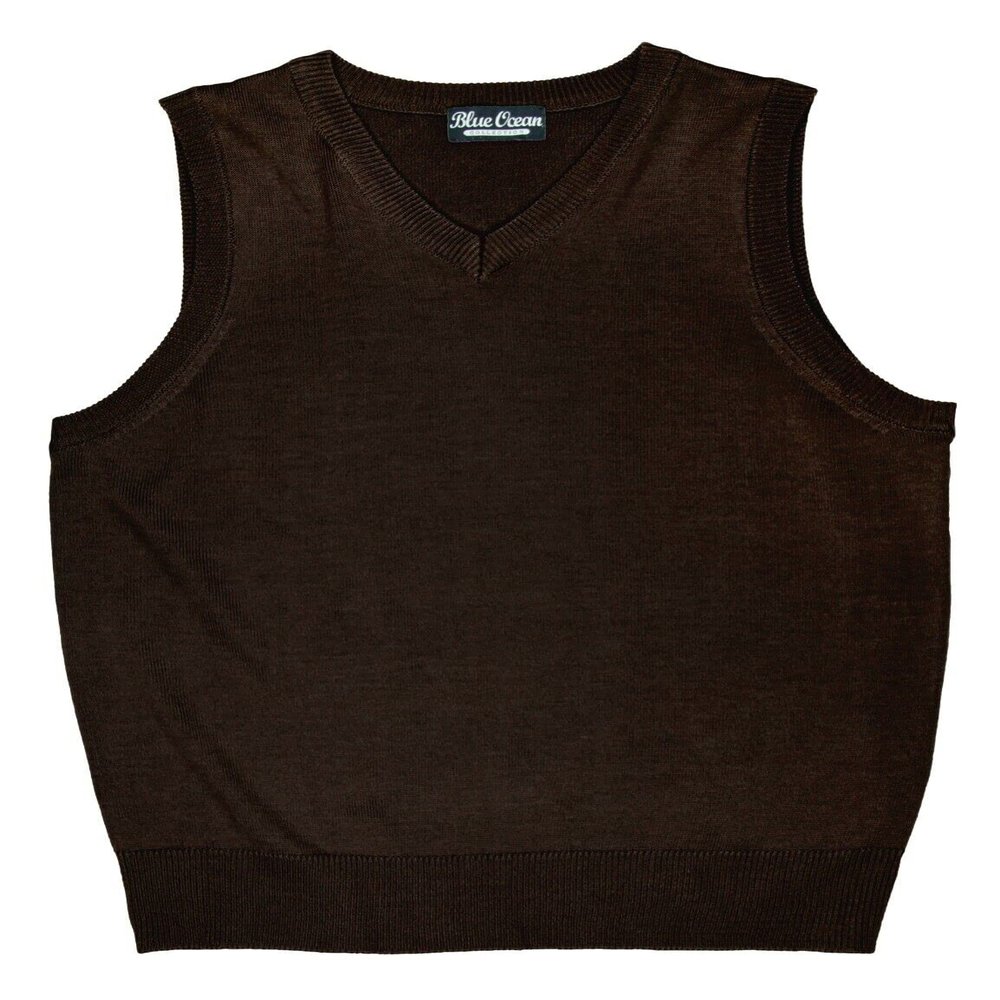 Blue Ocean Boys/Toddlers Solid Color Sweater Vest