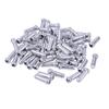 100x Set Bike Cable End Caps Silver Brake Shifter Wire Universal Crimps Road MTN view 1