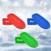 Superio Toboggan Snow Sleds for Kids and Adults, 48" Heavy Duty Plastic Sliders with Handles and Hole for Pull Ropes- Kid and Adult Winter Fun (48 Inches, Blue-Green) view 3