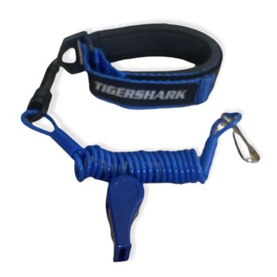 JLP Tigershark Tiger Shark Barracuda Daytona Monte Carlo Montego Replacement Lanyard, Whistle & Wrist Band Blue