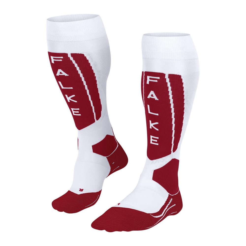 Falke, Womens, ESS Skiing - SK5, White 1, 6.5-7.5