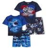 The Children's Place,Short Sleeve Top and Shorts 2 Piece Pajama Sets,Tidal 2 Pack,XSmall (4) view 1