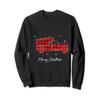 Christmas tree on the car Sweatshirt view 1