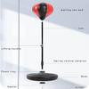 Punching Bag, Reflex Bag Boxing for Adults Kids, Boxing Bag for Teens & Adults, Freestanding Punching Ball Boxing Speed Bag/Height Adjustable/Workout Equipment view 4