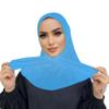AIBEARTY Women Fashion Instant Muslim Turban Hijab with Snap Fastener Breathable Headscarf Bonnet Cap Turban Hat Shawl view 2