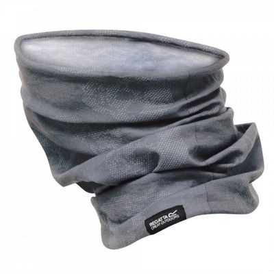Regatta Childrens/Kids Multitube Geometric Neck Warmer (One Size) (Ash)