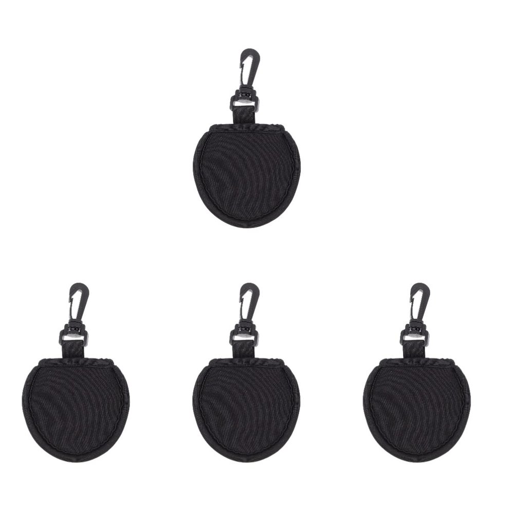 INOOMP 4pcs Golf Accessories for Men Lithe Golf Cleaning Tool Portable Bag Cleaning Ball Golfing Balls Bag