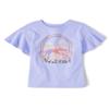 The Children's Place,Graphic Flutter Tee,Peri Tint,Large (10/12) view 1