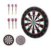 GSE Games & Sports Expert 18"x1" 2-in-1 Flocking Dartboard Game Set with Six 17G Steel Tip Darts. Bullseye and Dart Board Games Set view 1