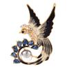 Brooches for Men, Vintage Pins, Flying Eagle Brooches Pin, Elegant Brooch Jewelry for Birthday, Party, Anniversary, Wedding, Black view 1